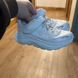 Hoka Kids White Sneakers